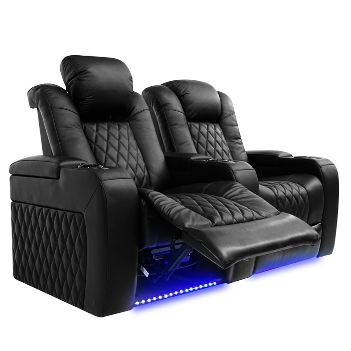 Valencia Tuscany Motorized Seating, Leather Theater Chairs