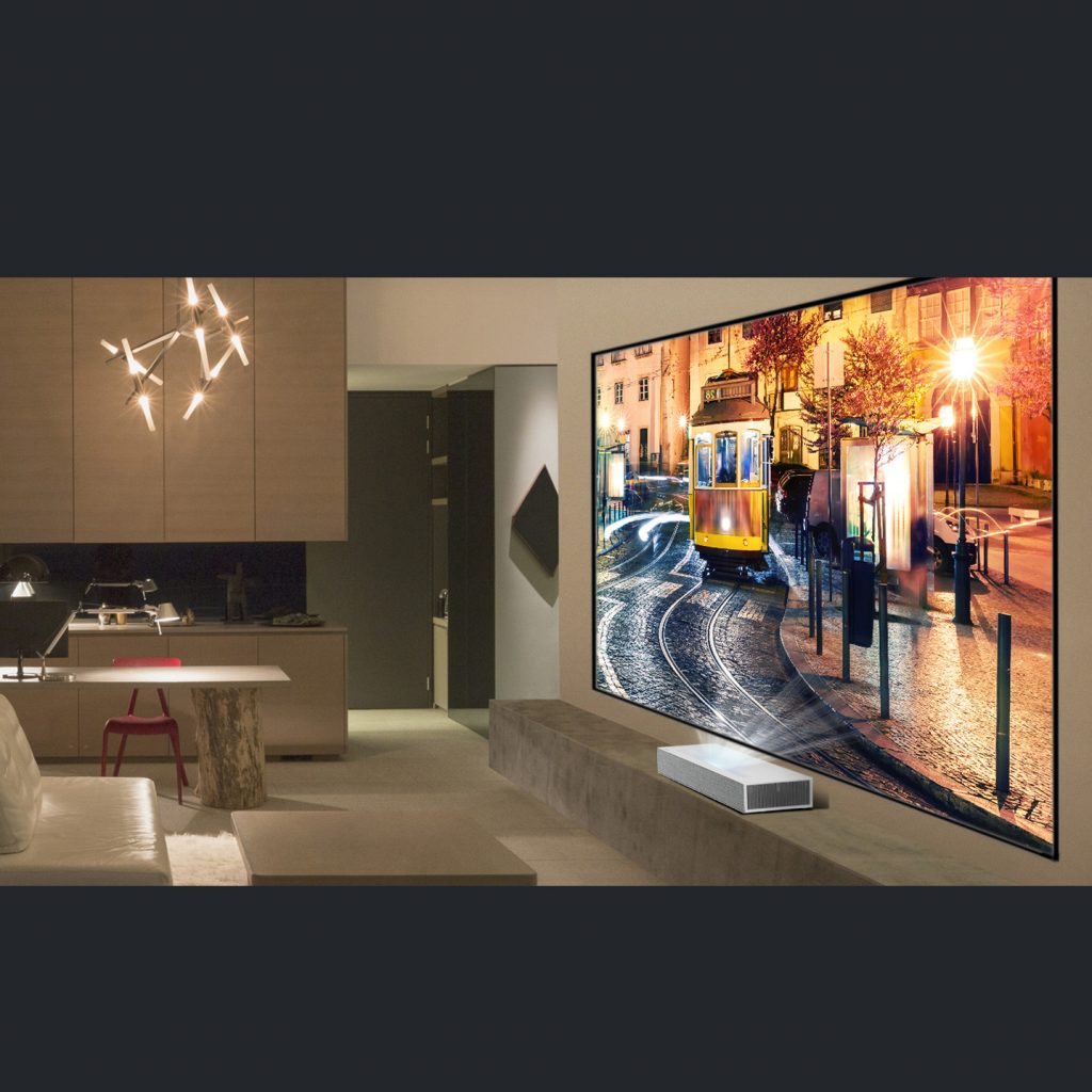 LG Laser TV HU85LA UST 4K Projector + EluneVision 8K Reference Ultra