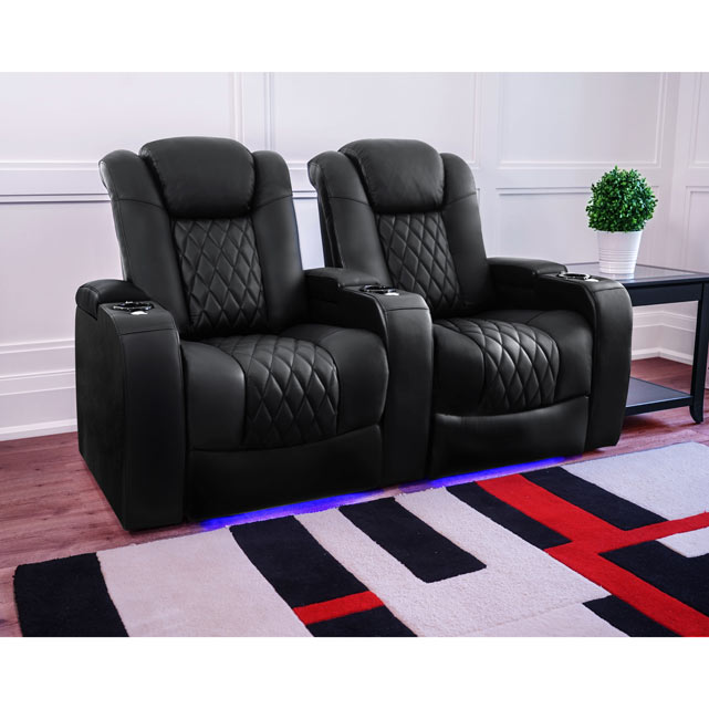 Valencia Pavillion Motorized Seating Top Grain 9000 Leather