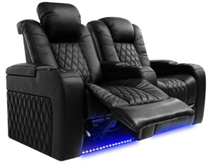 Valencia Tuscany Home Theater Seating Adjustable Powered Recline Position