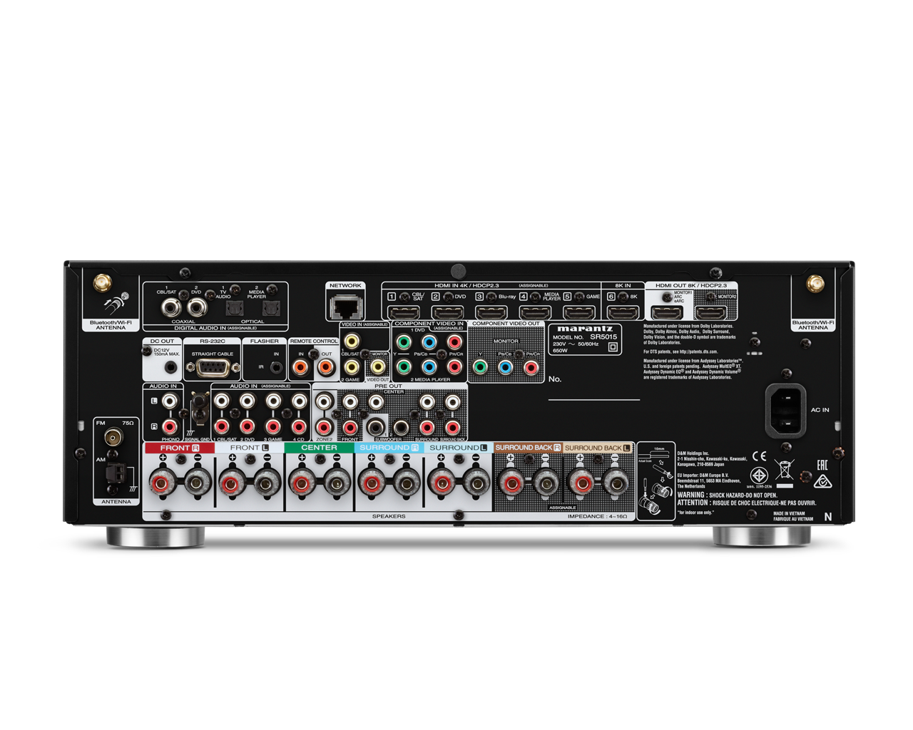 Marantz SR5015 7.2 Channel 8K AV Receiver Eastporters Audio Video