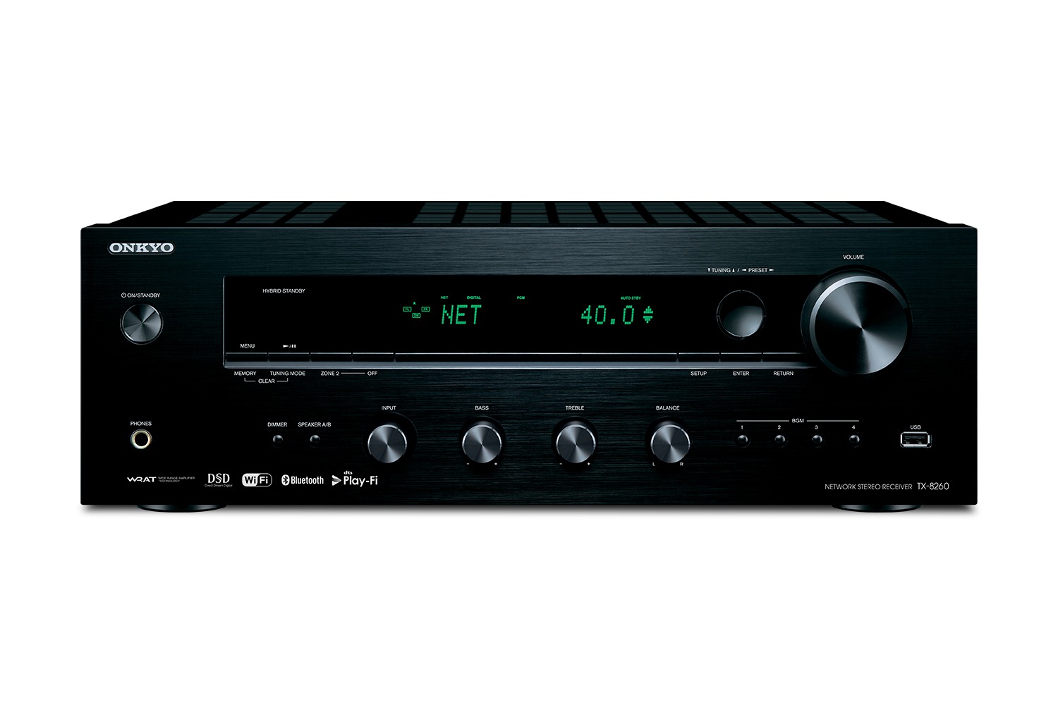TX-8260 Network Stereo Receiver with Built-In Wi-Fi &