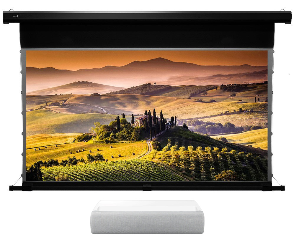 Samsung LSP7 UST 4K Projector + EluneVision 8K Reference UST Motorized
