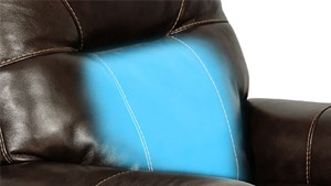 Valencia Campania Home Theater Seating Adjustable Powered Lumbar Support