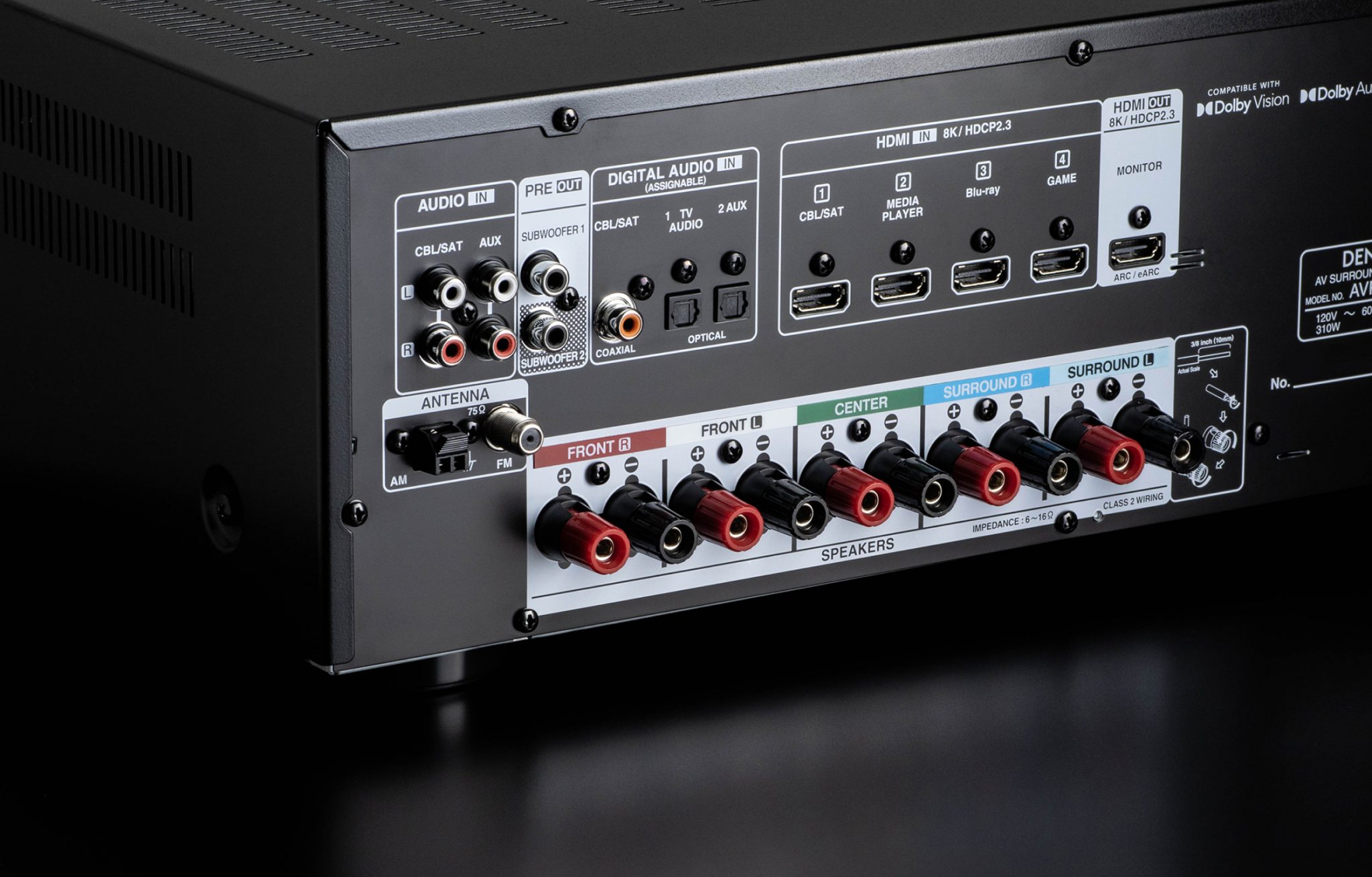 Denon AVRS570BT 5.2 Channel AV Receiver Eastporters Audio Video