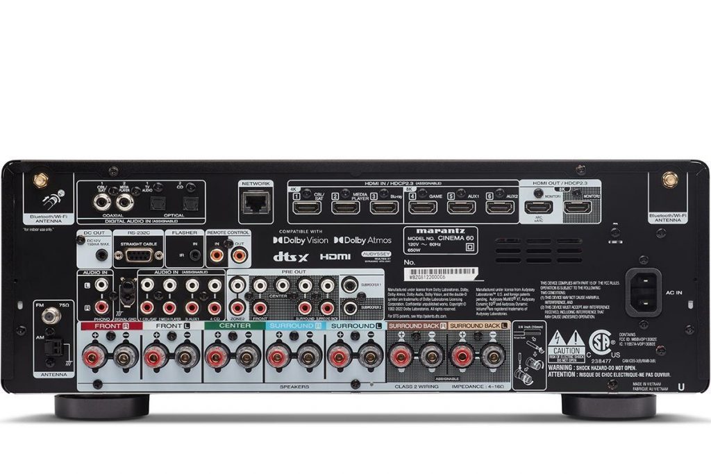 Marantz cinema 60 7 2 channel av receiver eastporters audio video