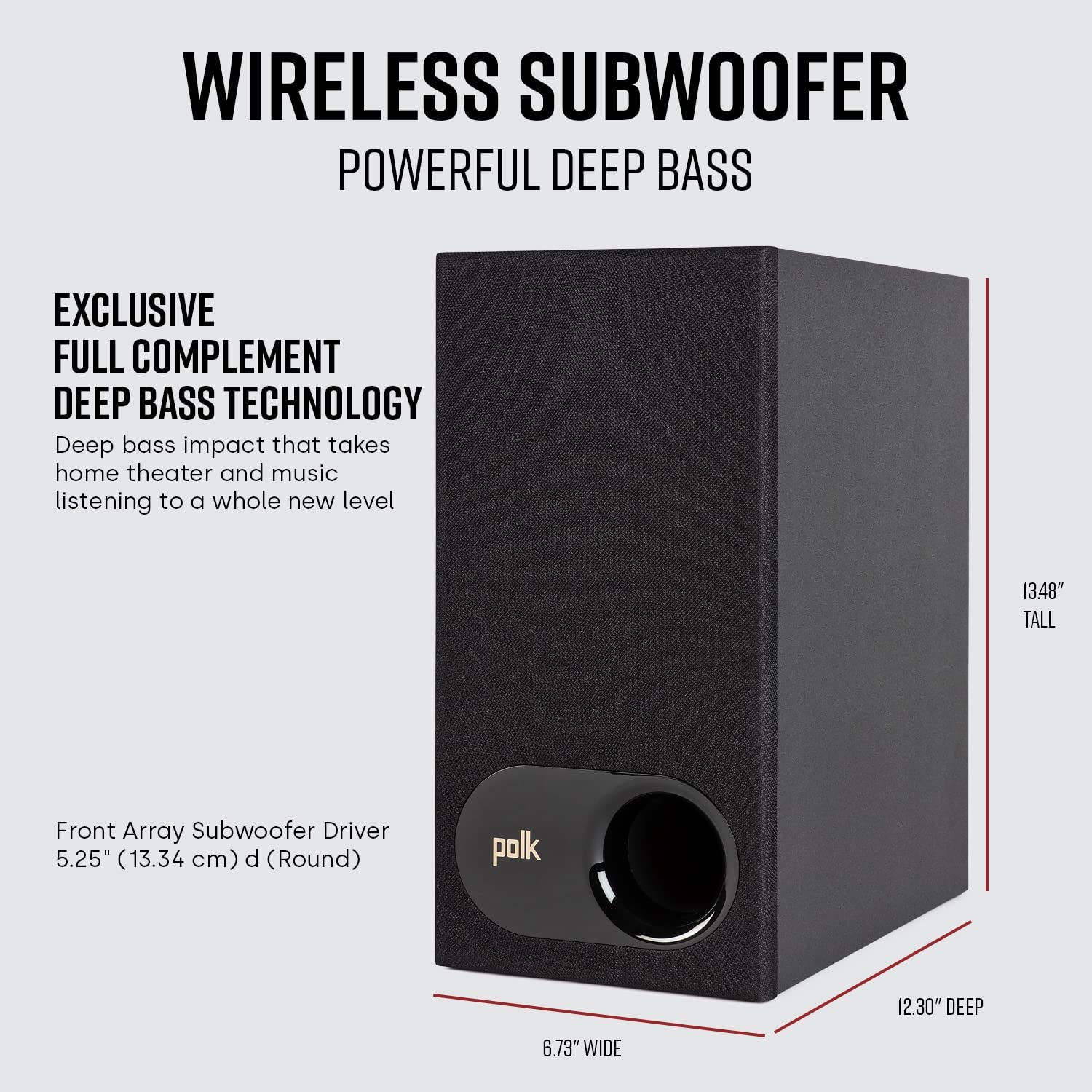 Polk Audio Signa S2 Universal TV Sound Bar And Wireless Subwoofer