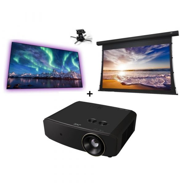 JVC LX-NZ30 Black Package + EluneVision Reference EVO 8K or Reference Studio 4K Package + Free Ceiling Mount