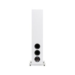 Back-Side View of MartinLogan Motion Foundation F1 Floorstanding White Speaker