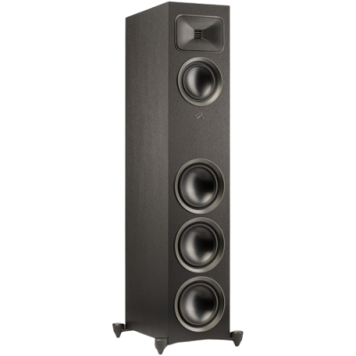 Right Angled Front View of MartinLogan Motion Foundation F2 Floorstanding Speaker