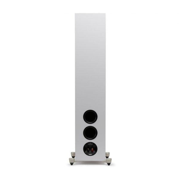 Back-Side View - MartinLogan Motion Foundation F2 Floorstanding White Speaker