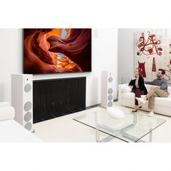 Lifestyle 2 of MartinLogan Motion Foundation F2 Floorstanding White Speaker