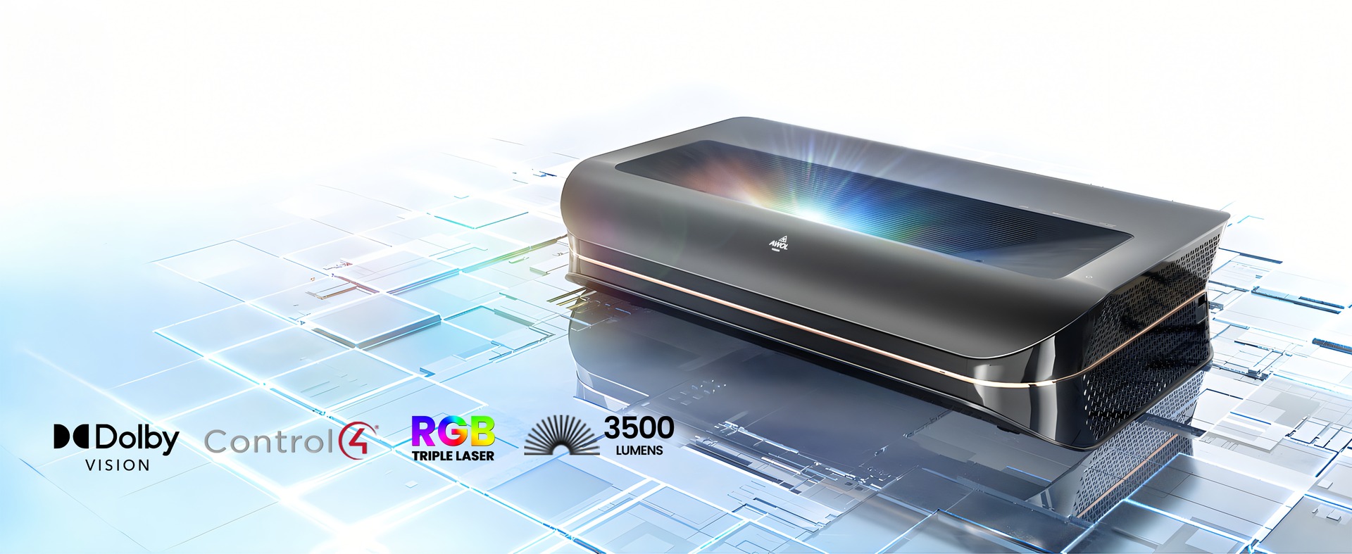 The Brightest 4K 3D RGB Laser TV