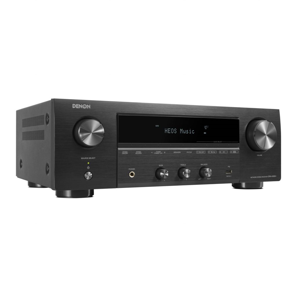 Récepteur Audio Denon DRA-900H 2 Canaux - 8K, HEOS, 145W Par Canal - Argent