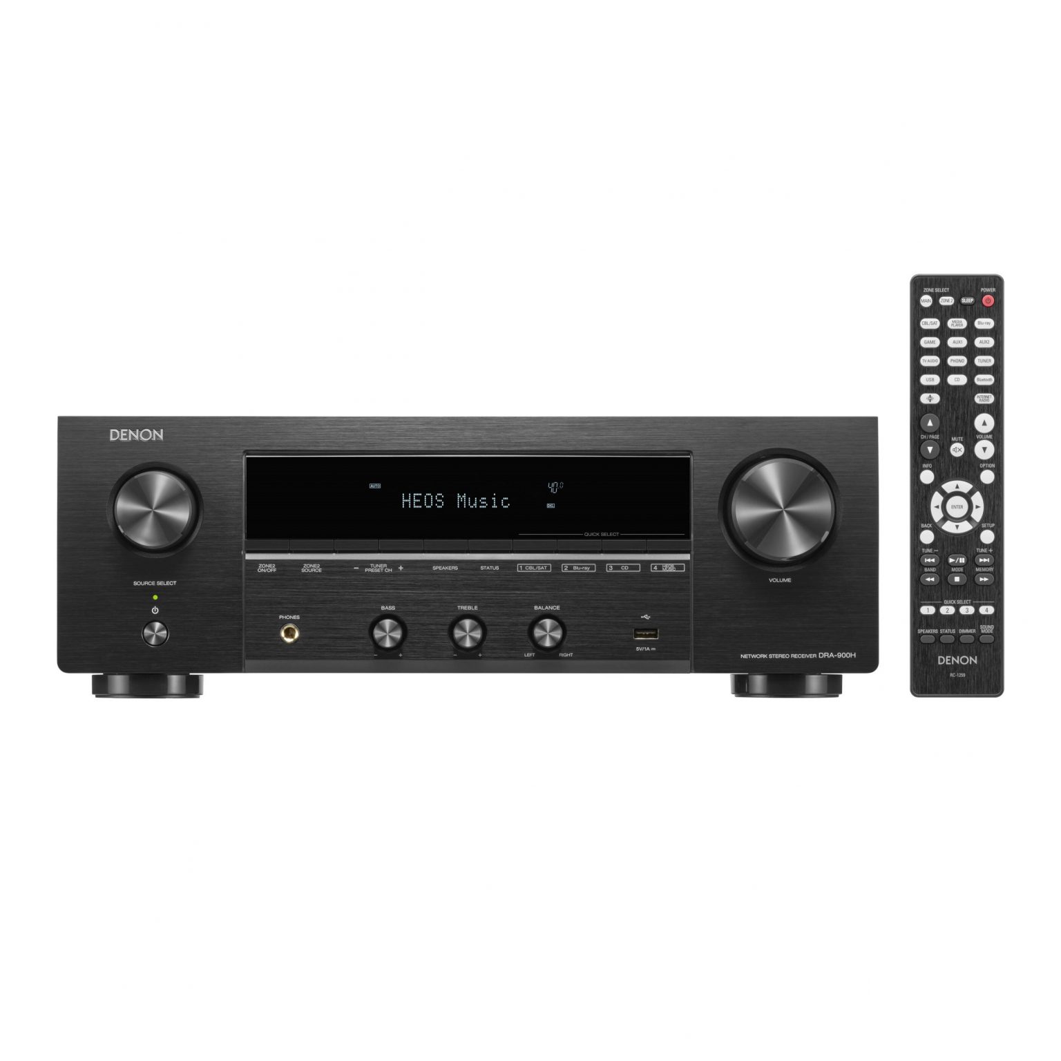 Denon DRA900H 2.2 Channel 100W 8K AV Receiver with HEOS® Builtin
