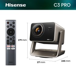 Hisense C3 Pro dimensions 271 x 245 x 279 mm