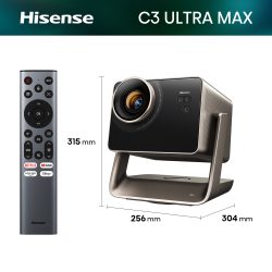 Hisense C3 Ultra Max dimensions 256 x 304 x 315 mm