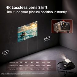 Hisense C3 Ultra Max 4K lossless lens shift