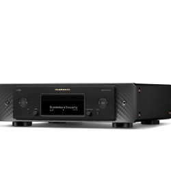 Marantz CD 50n Black angled left view