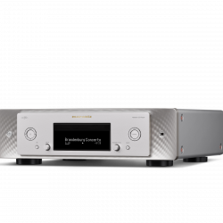 Marantz CD 50n Silver Gold angled left view