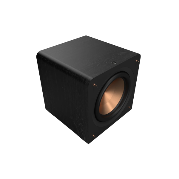 Klipsch RP-1200CSW compact subwoofer top angled view